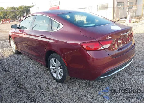 2016 Chrysler 200 Limited z USA, uszkodzony, nr VIN 1C3CCCAB2GN172196